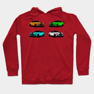 Ford Mustang Shelby GT500 X4 Hoodie